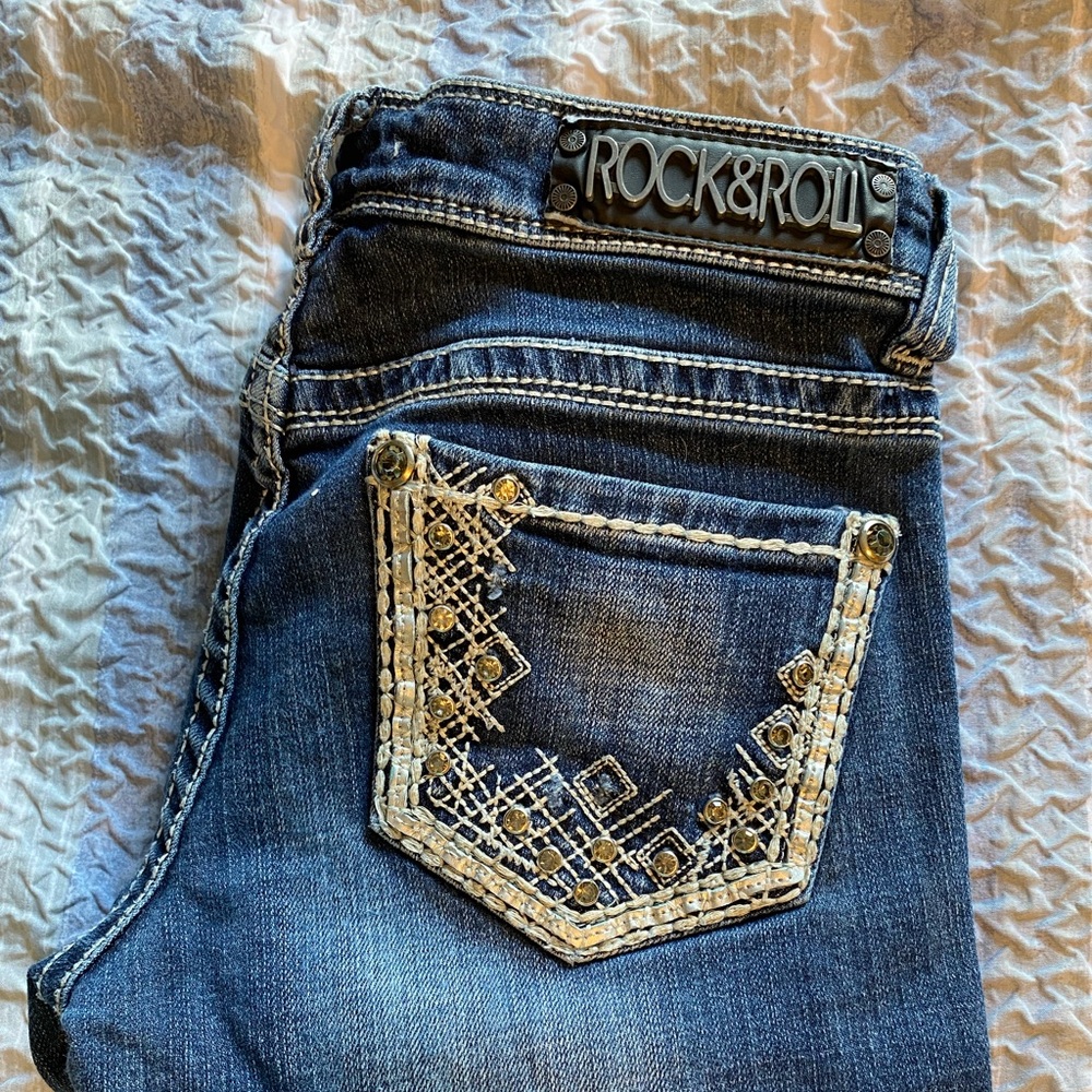 Rock & Roll Cowgirl skinny jeans size 26
